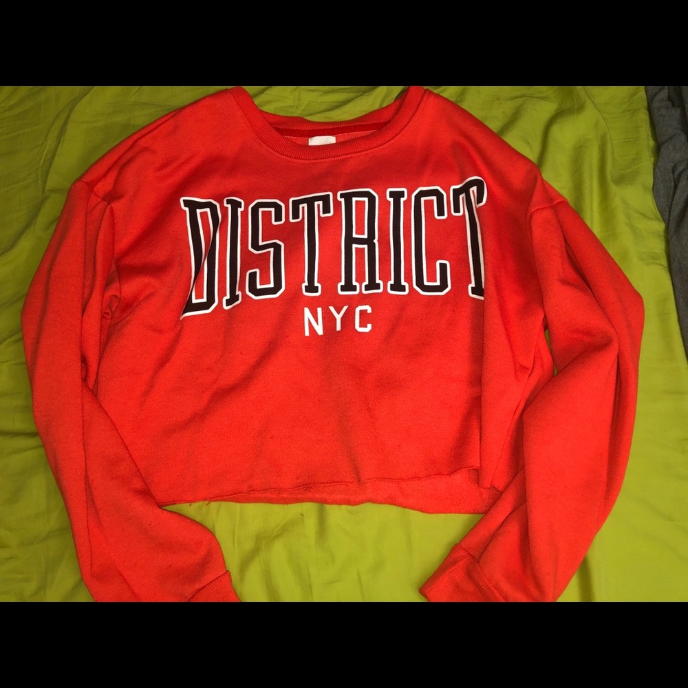 Cropped sweater